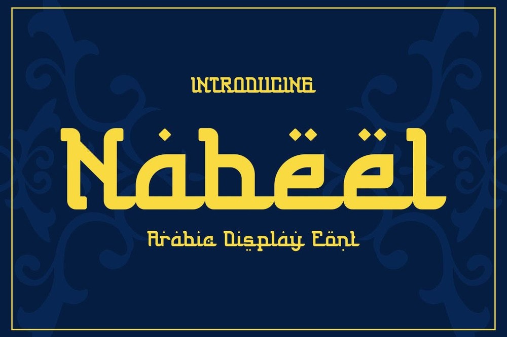 Schriftart Nabeel