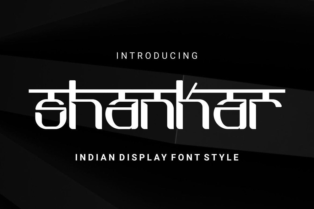 Schriftart Shankar