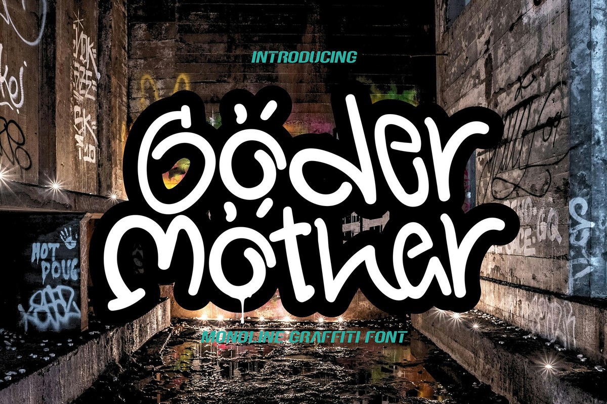 Schriftart Goder Mother