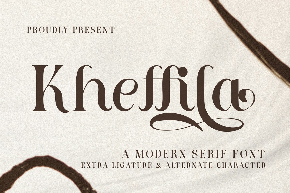 Schriftart Kheffila