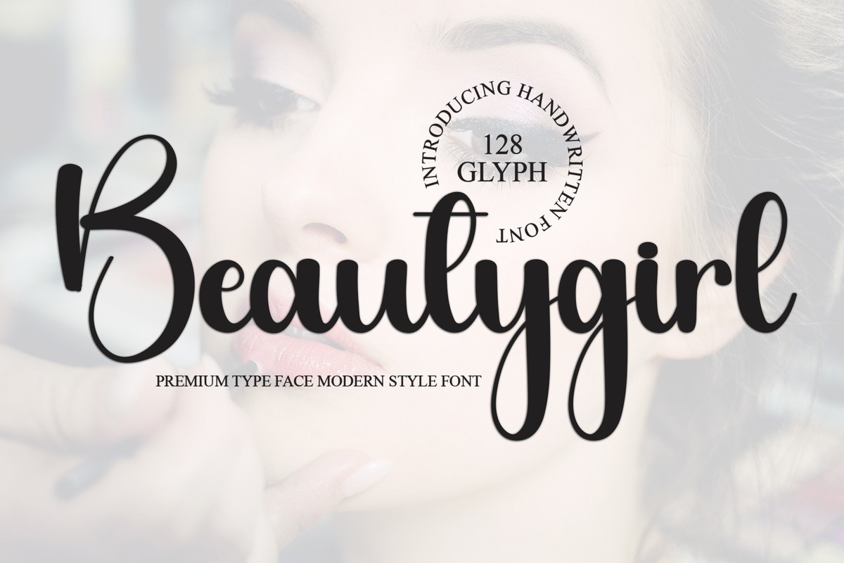 Schriftart Beautygirl