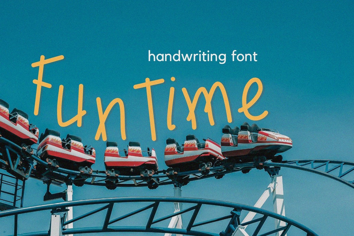 Schriftart Fun Time