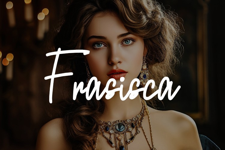 Schriftart Frasisca