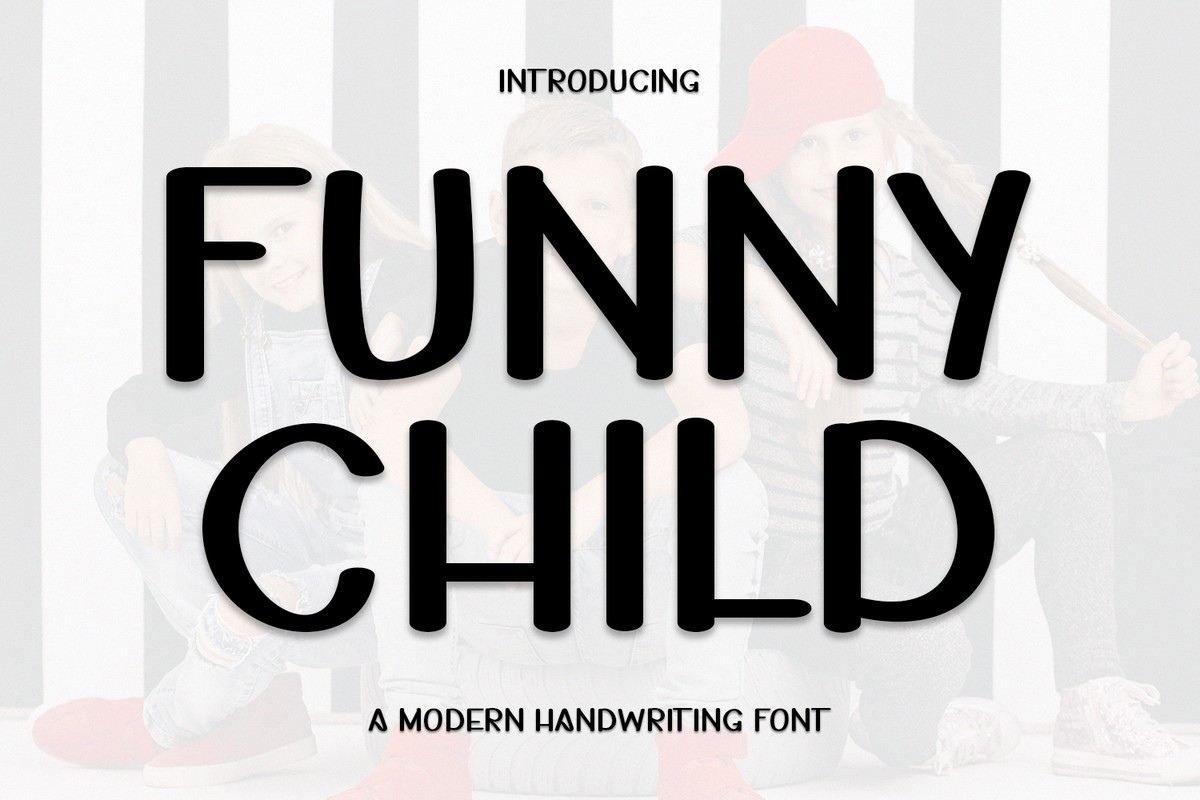 Schriftart Funny Chlid