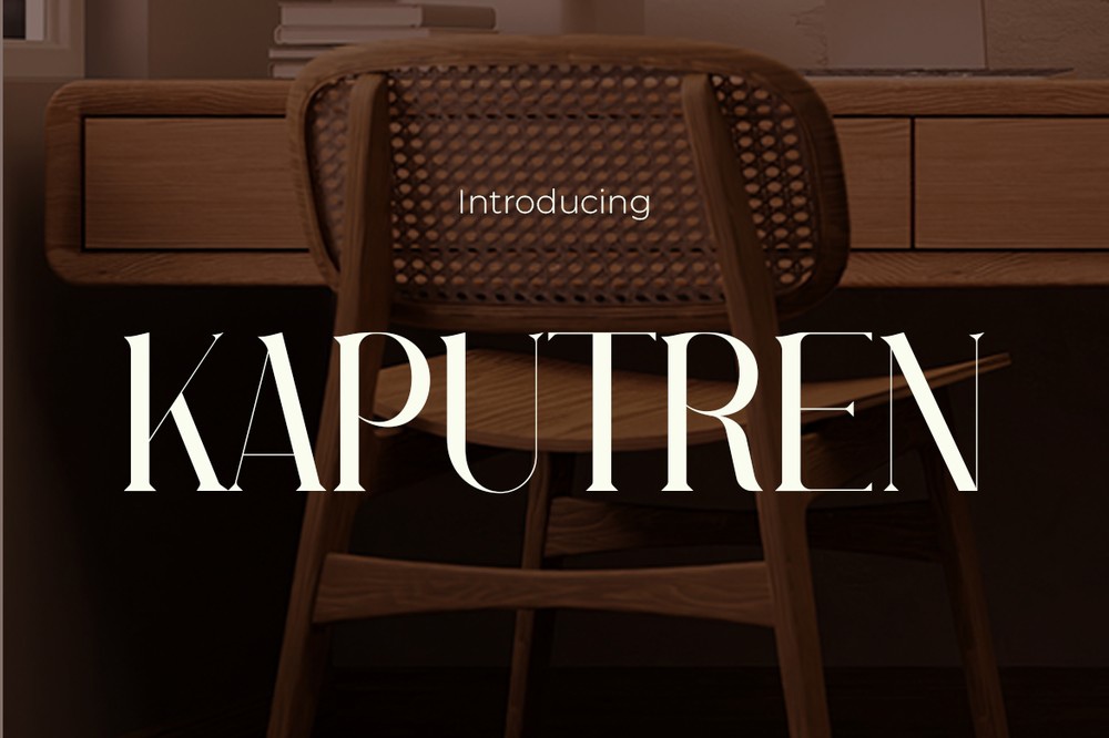 Schriftart Kaputren