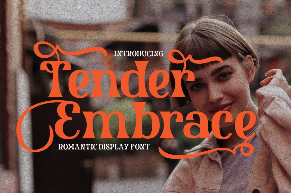 Schriftart Tender Embrace