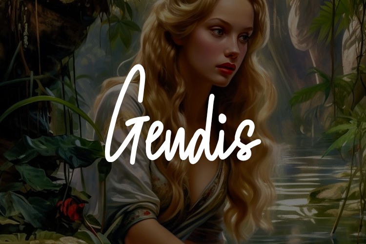 Schriftart Gendis