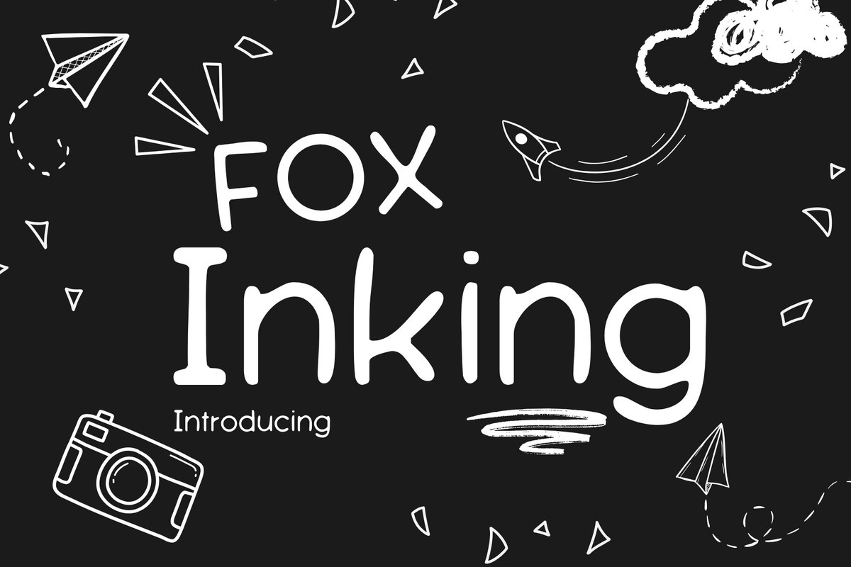 Schriftart Fox Inking