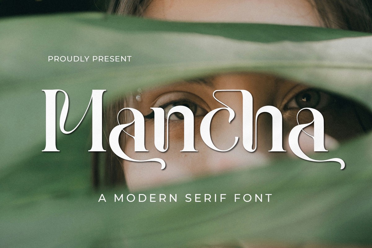 Schriftart Mancha