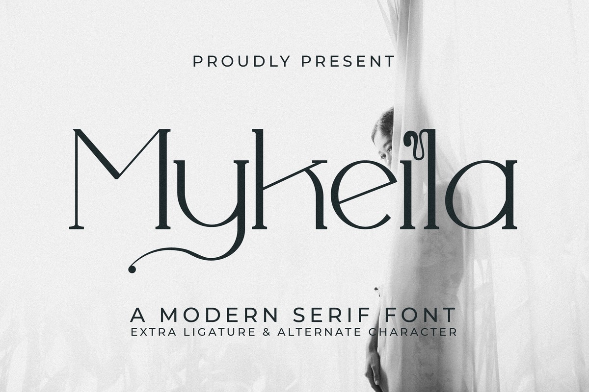 Schriftart Mykeila