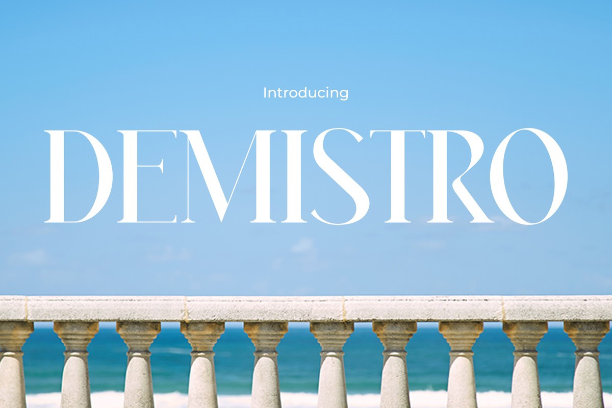 Schriftart Demisto