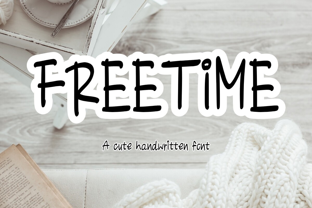 Schriftart Free Time