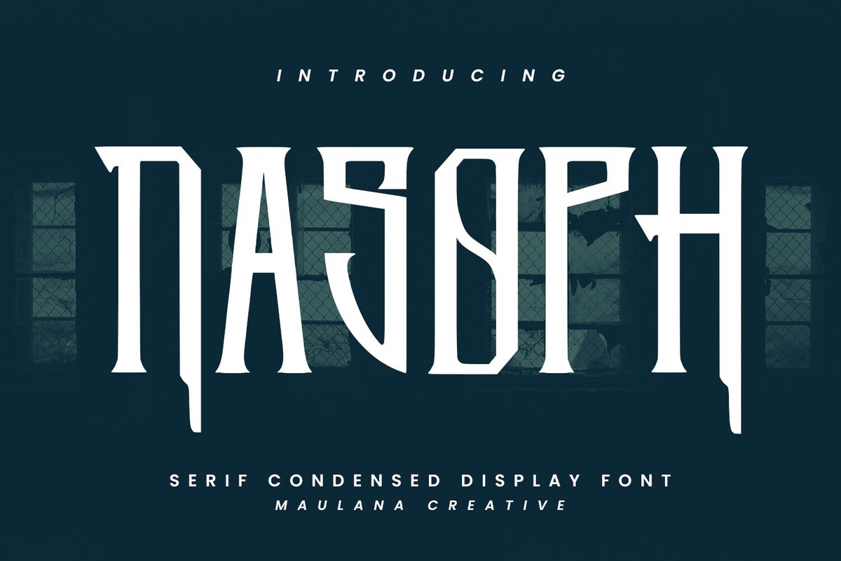 Schriftart Nasoph