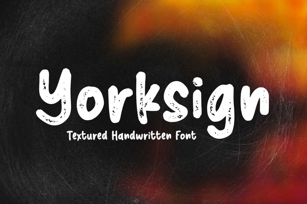 Schriftart Yorksign