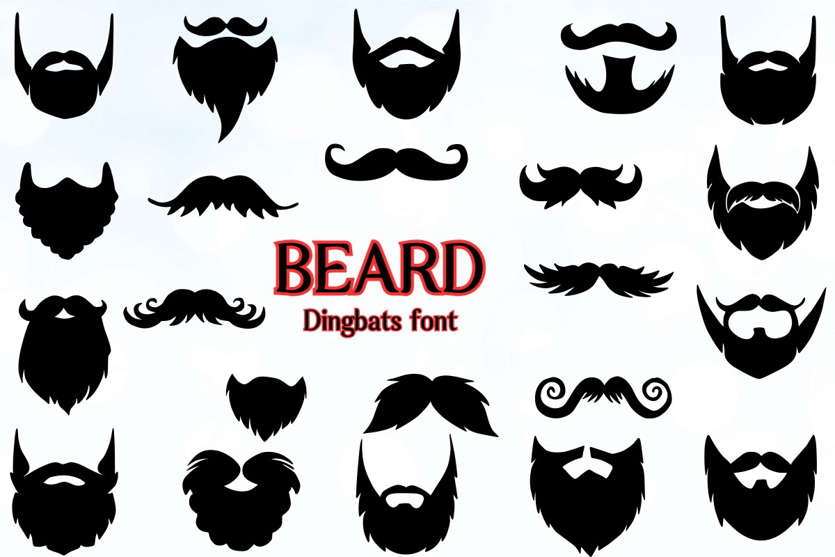 Schriftart Beard