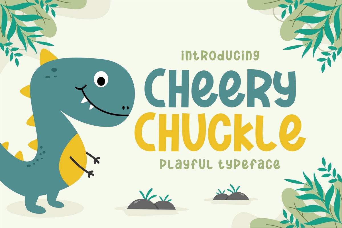 Schriftart Cheery Chuckle