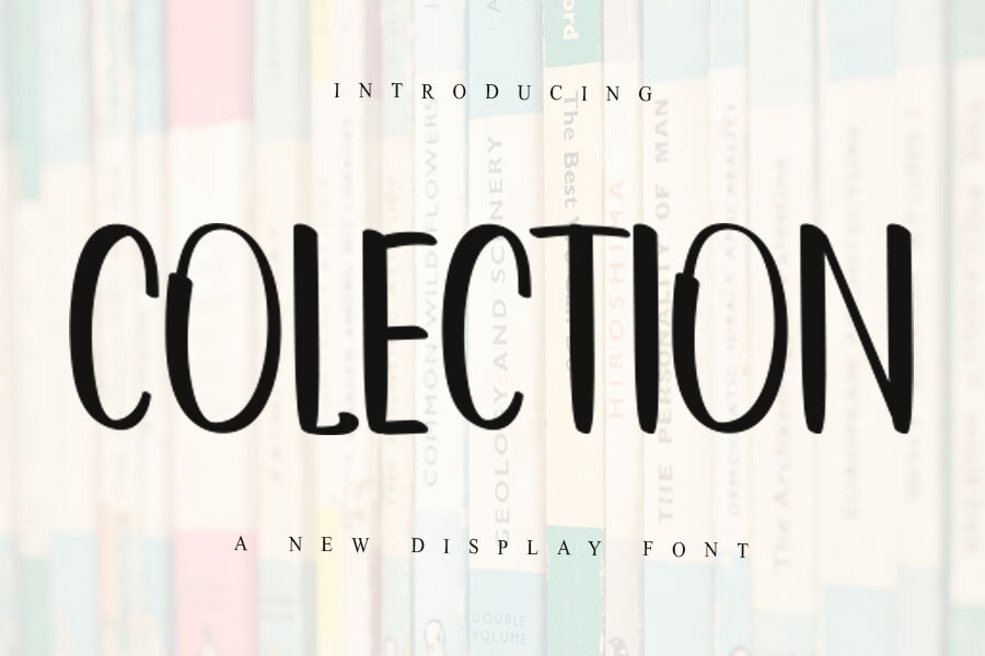 Schriftart Colection