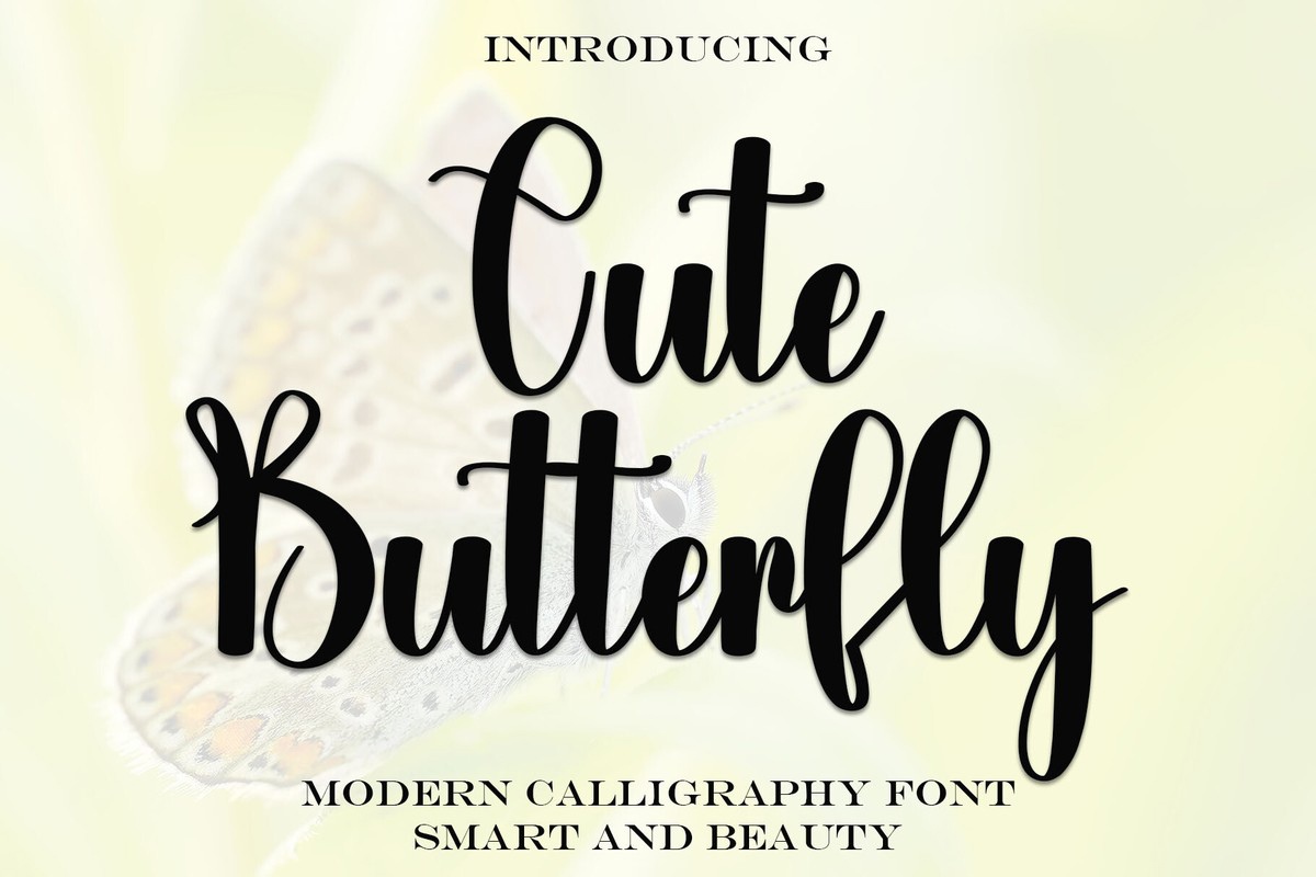 Cute Butterfly