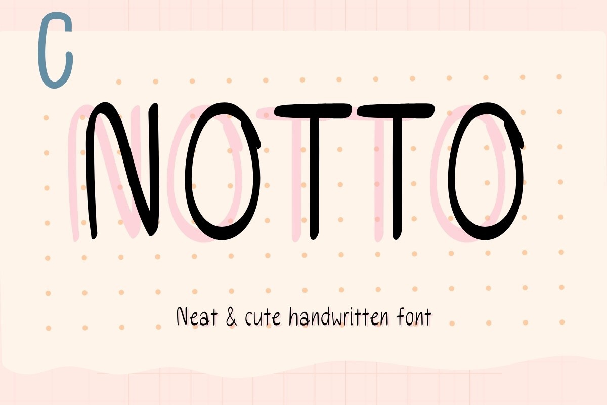 Schriftart Notto