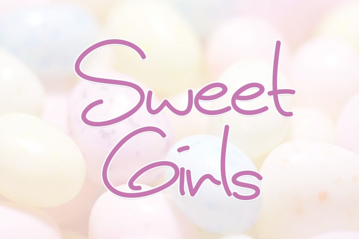 Schriftart Sweet Girls