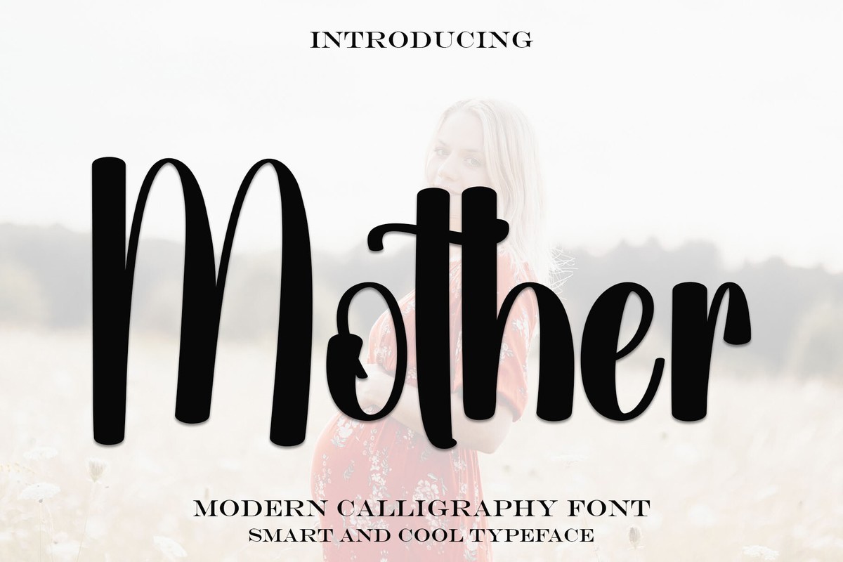 Schriftart Mother