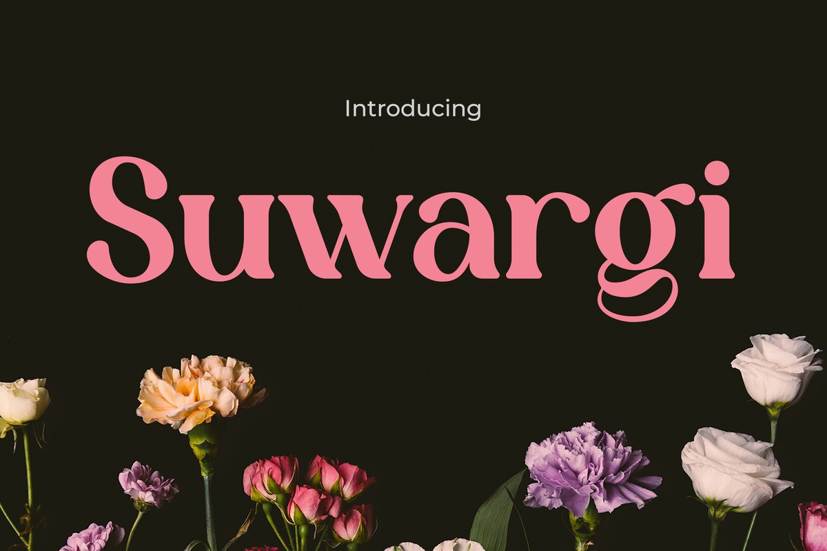 Schriftart Suwargi