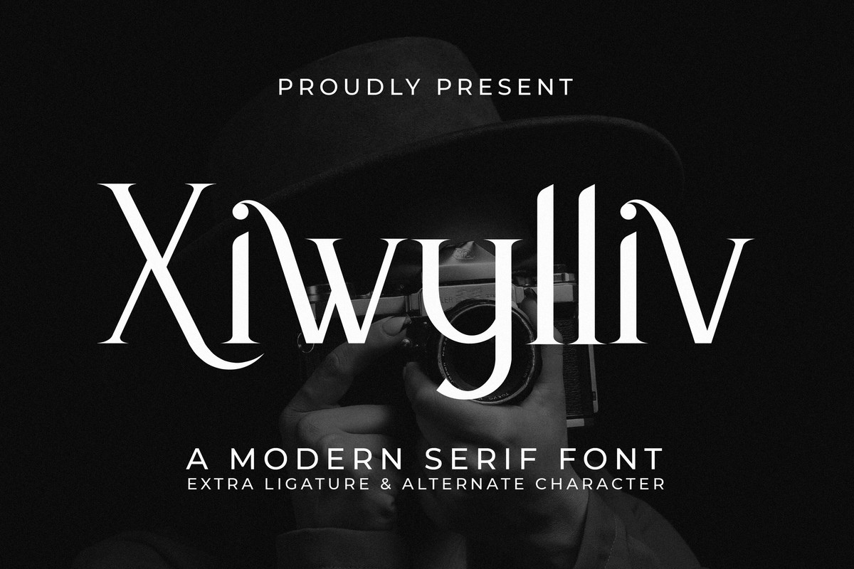 Schriftart Xiwylliv