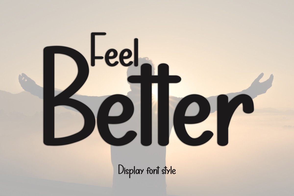 Schriftart Feel Better