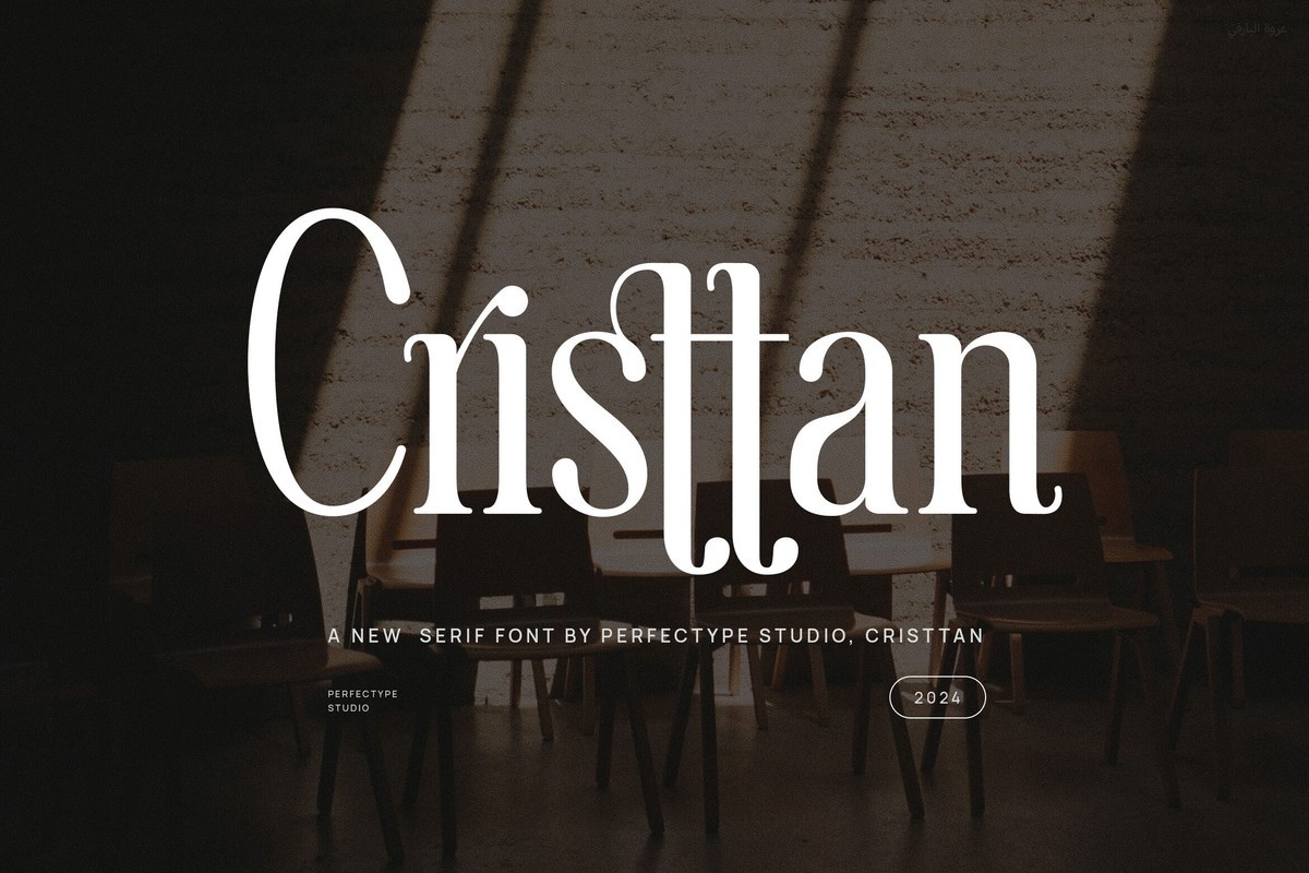 Schriftart Cristtan