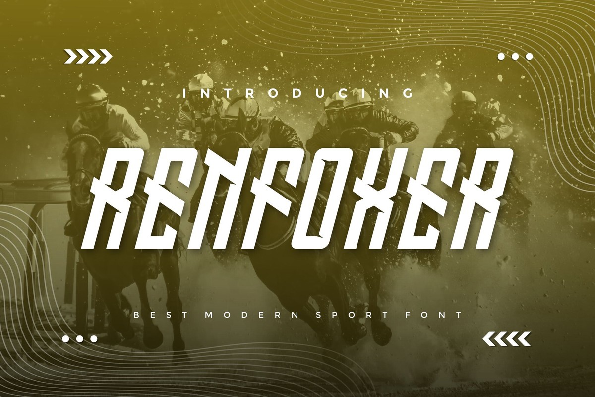 Schriftart Renfoxer