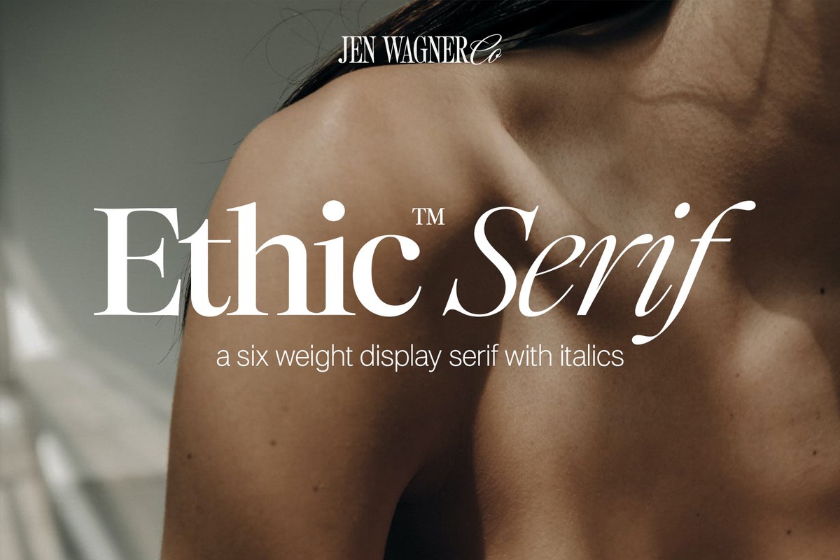 Schriftart Ethic Serif