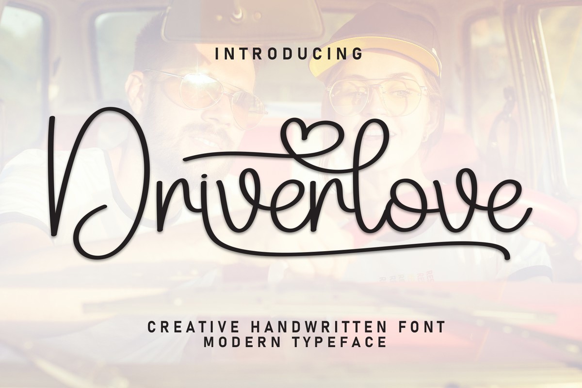 Schriftart Driverlove