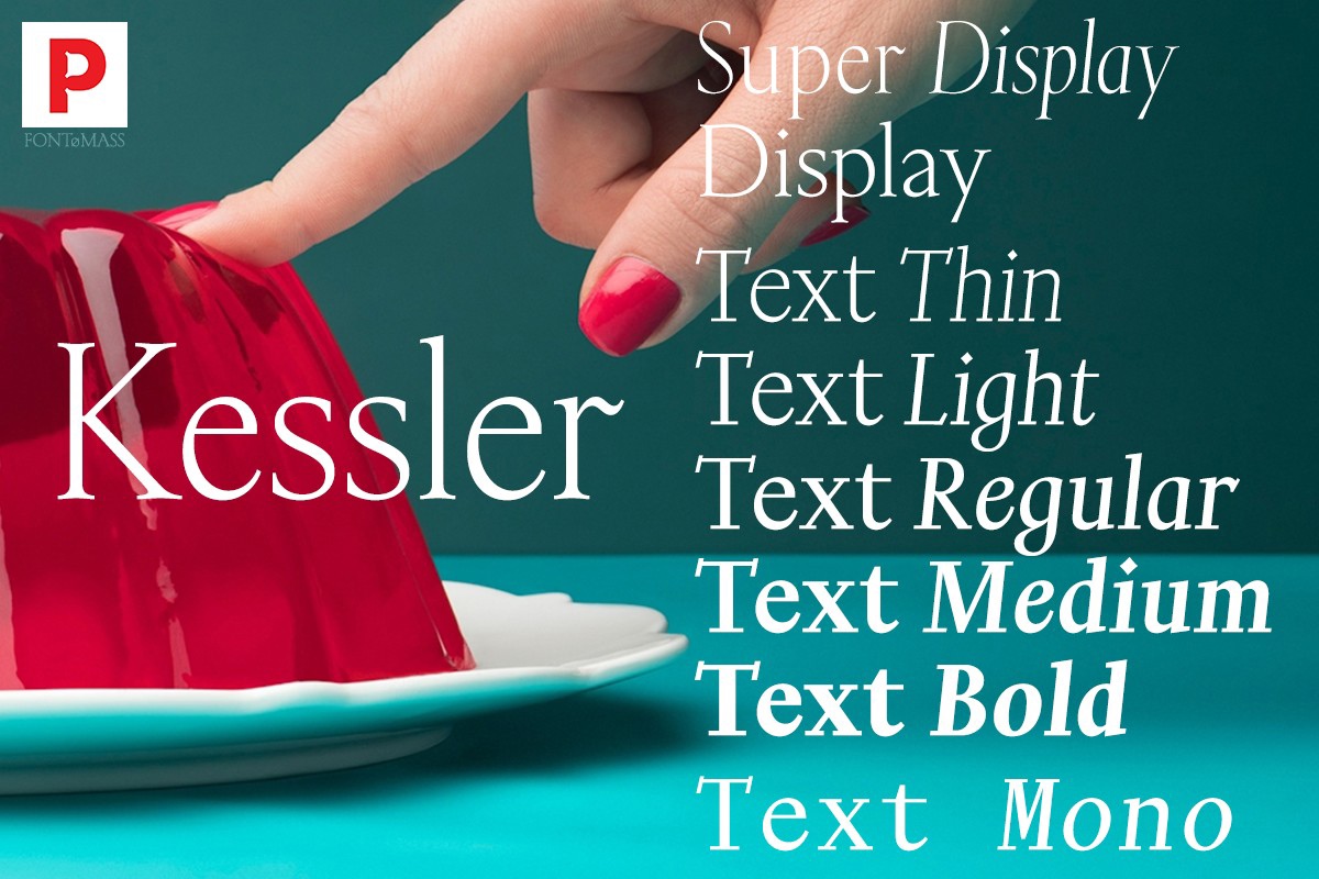 Schriftart Kessler