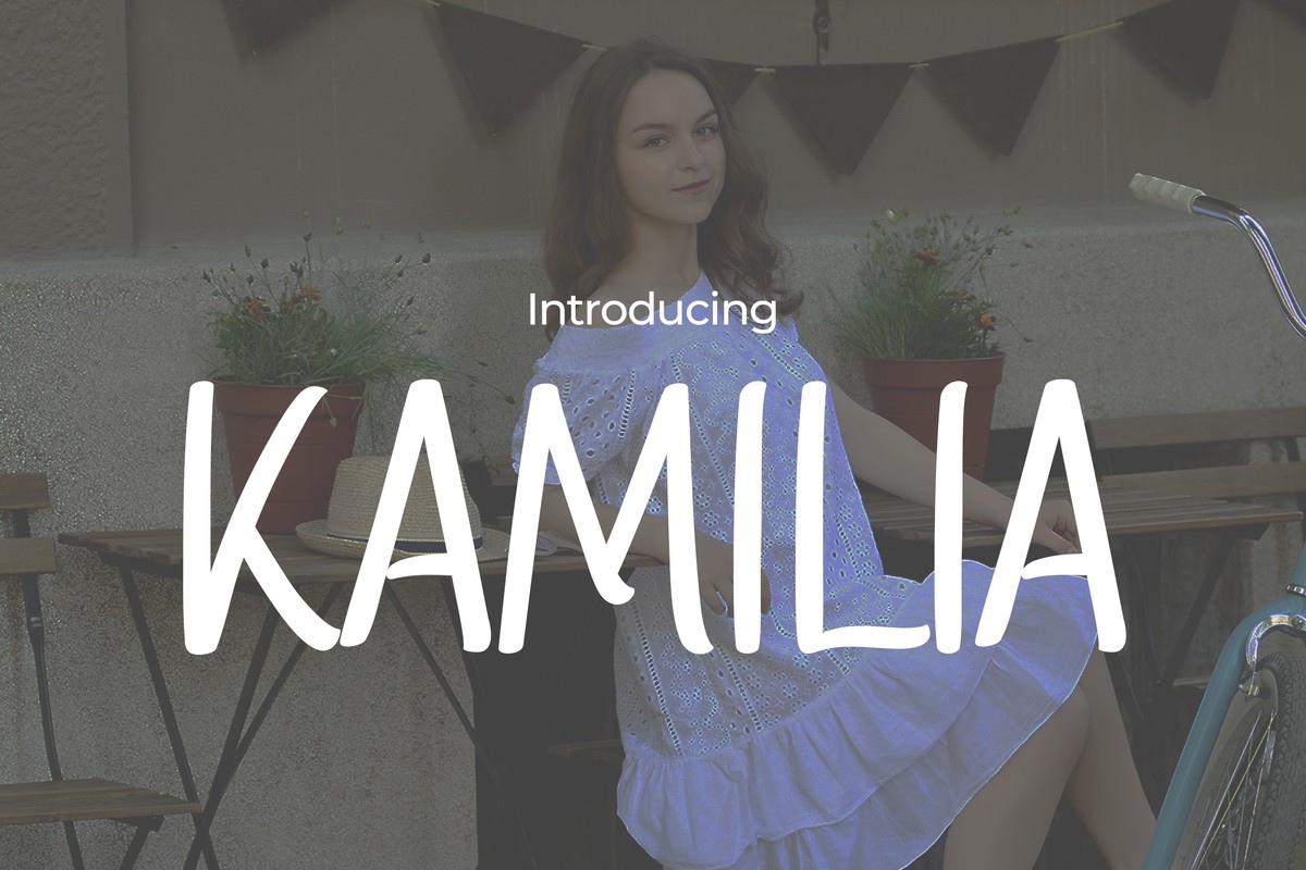 Schriftart Kamilia