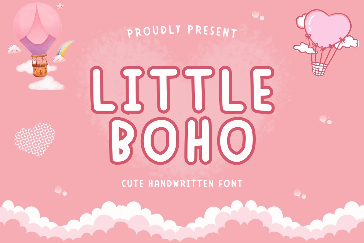 Schriftart Little Boho