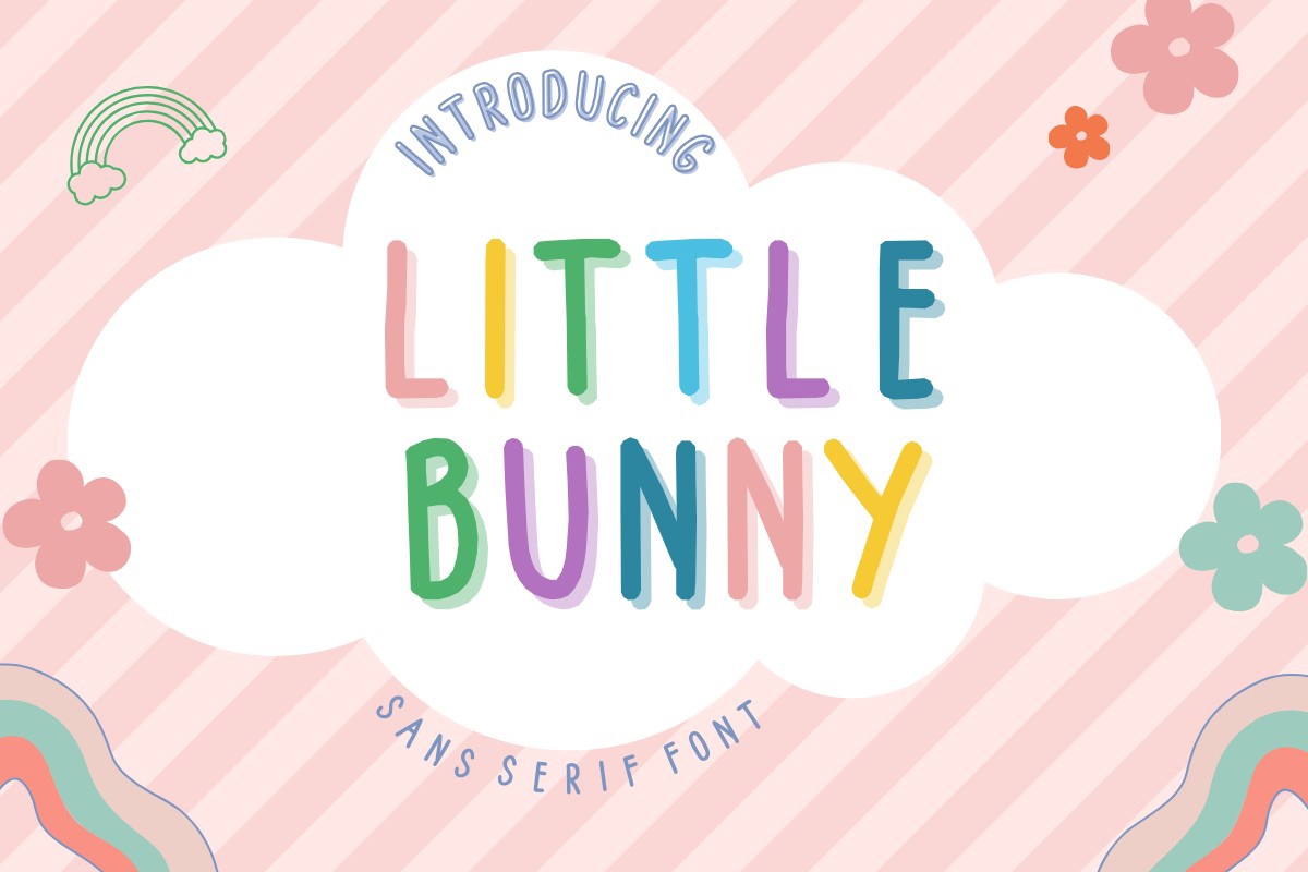 Schriftart Little Bunny