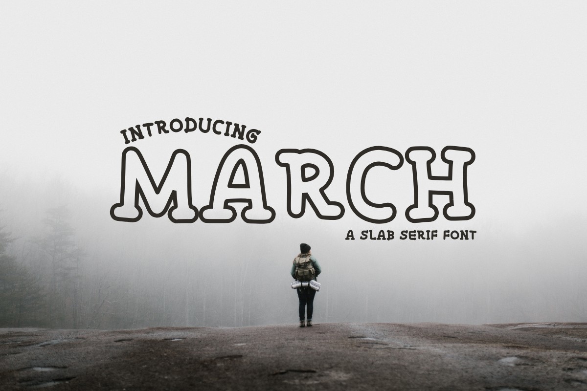 Schriftart March