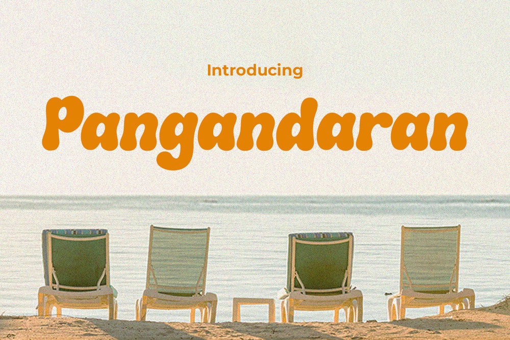 Schriftart Pangandaran