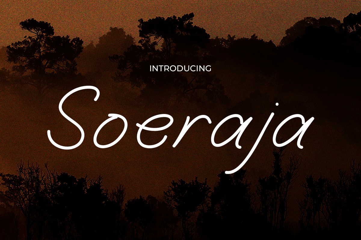 Schriftart Soeraja