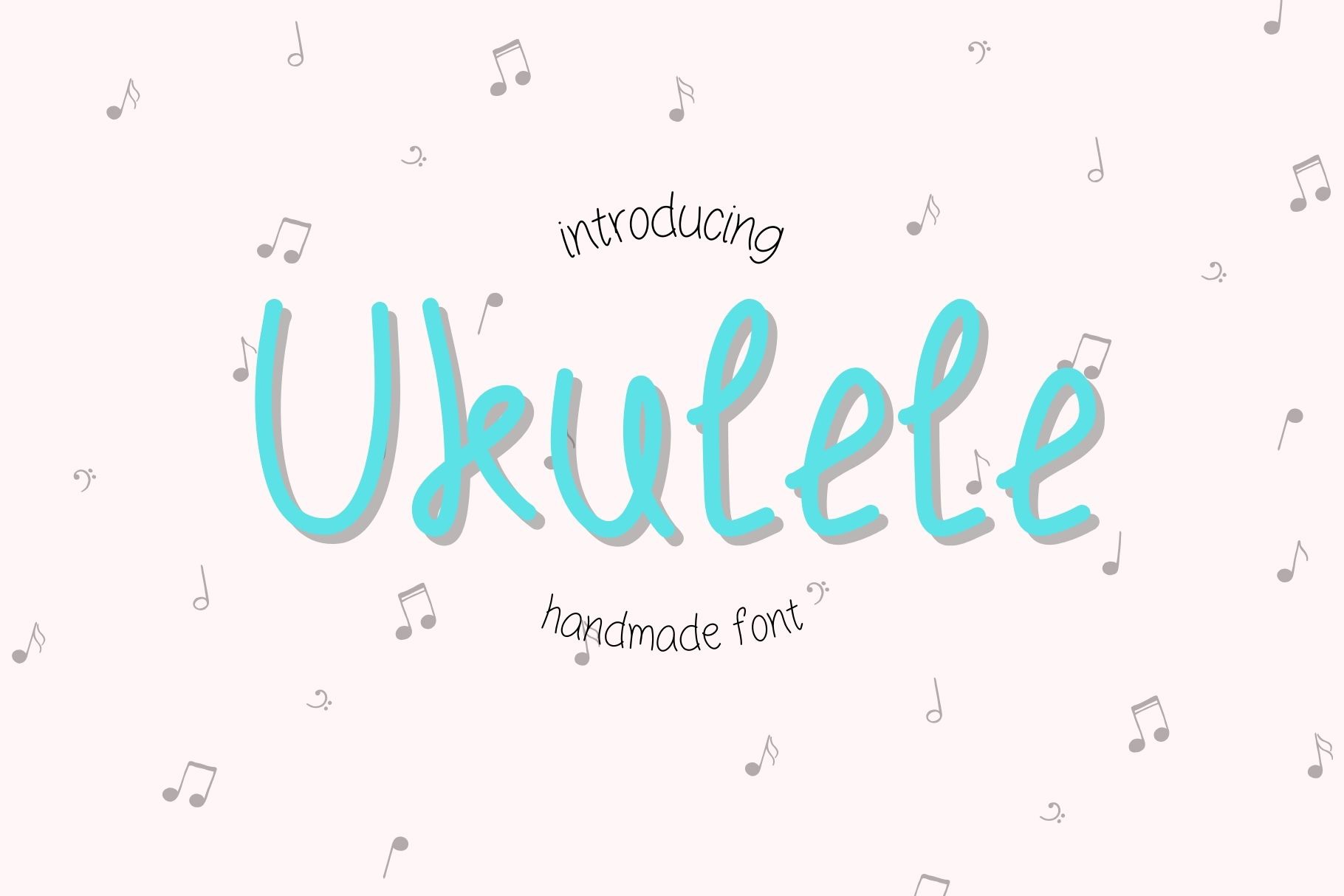 Schriftart Ukulele