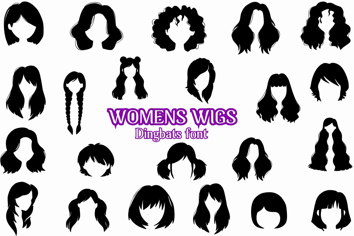 Schriftart Women’s Wigs