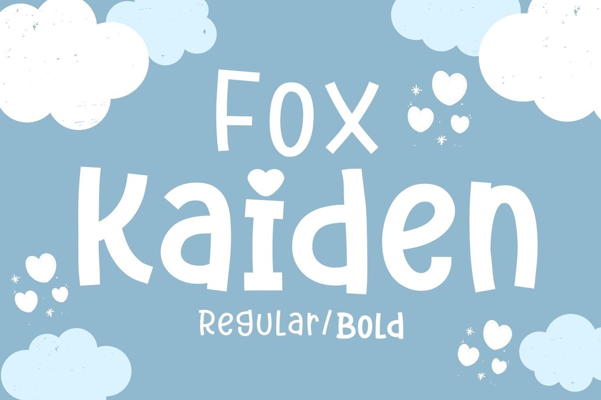 Schriftart Fox Kaiden