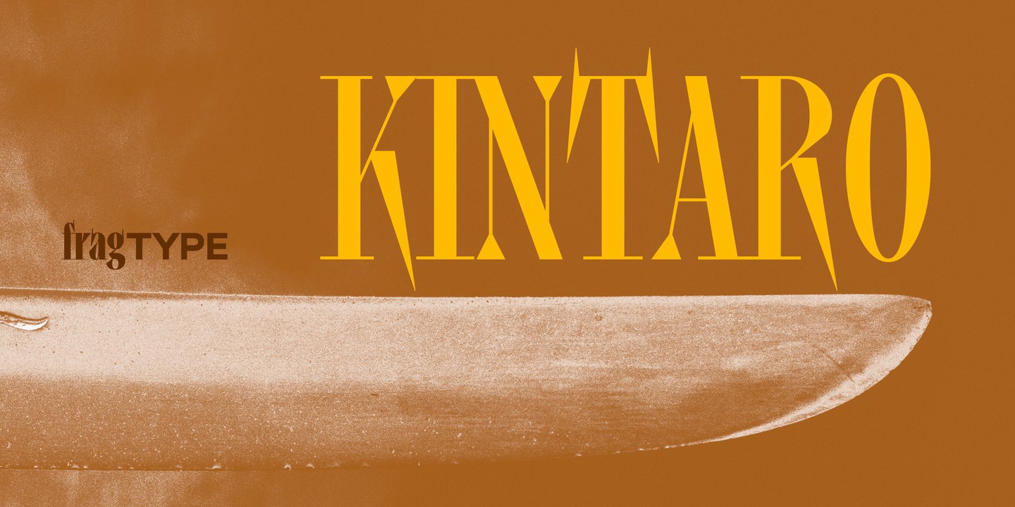 Schriftart Kintaro