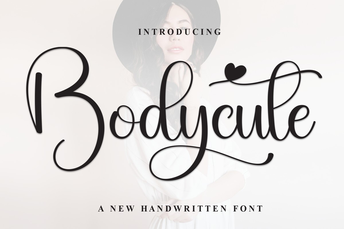 Schriftart Bodycute