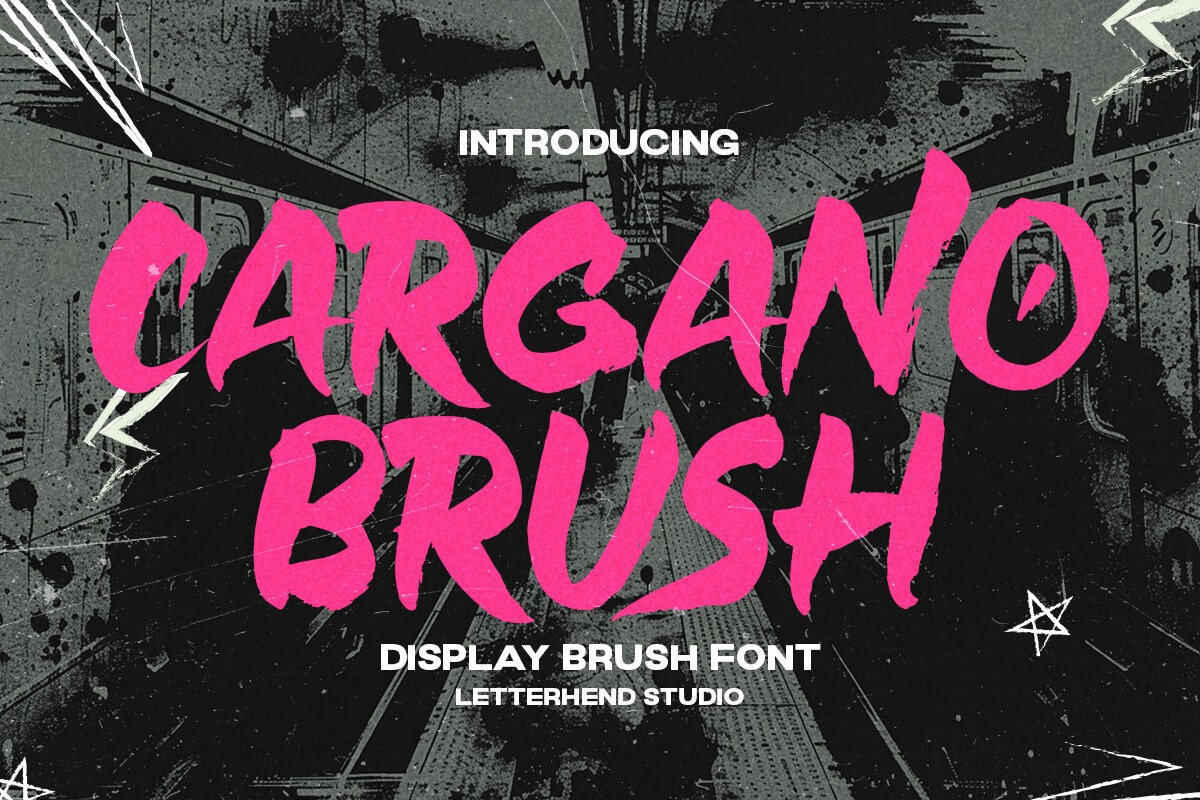 Schriftart Cargano Brush