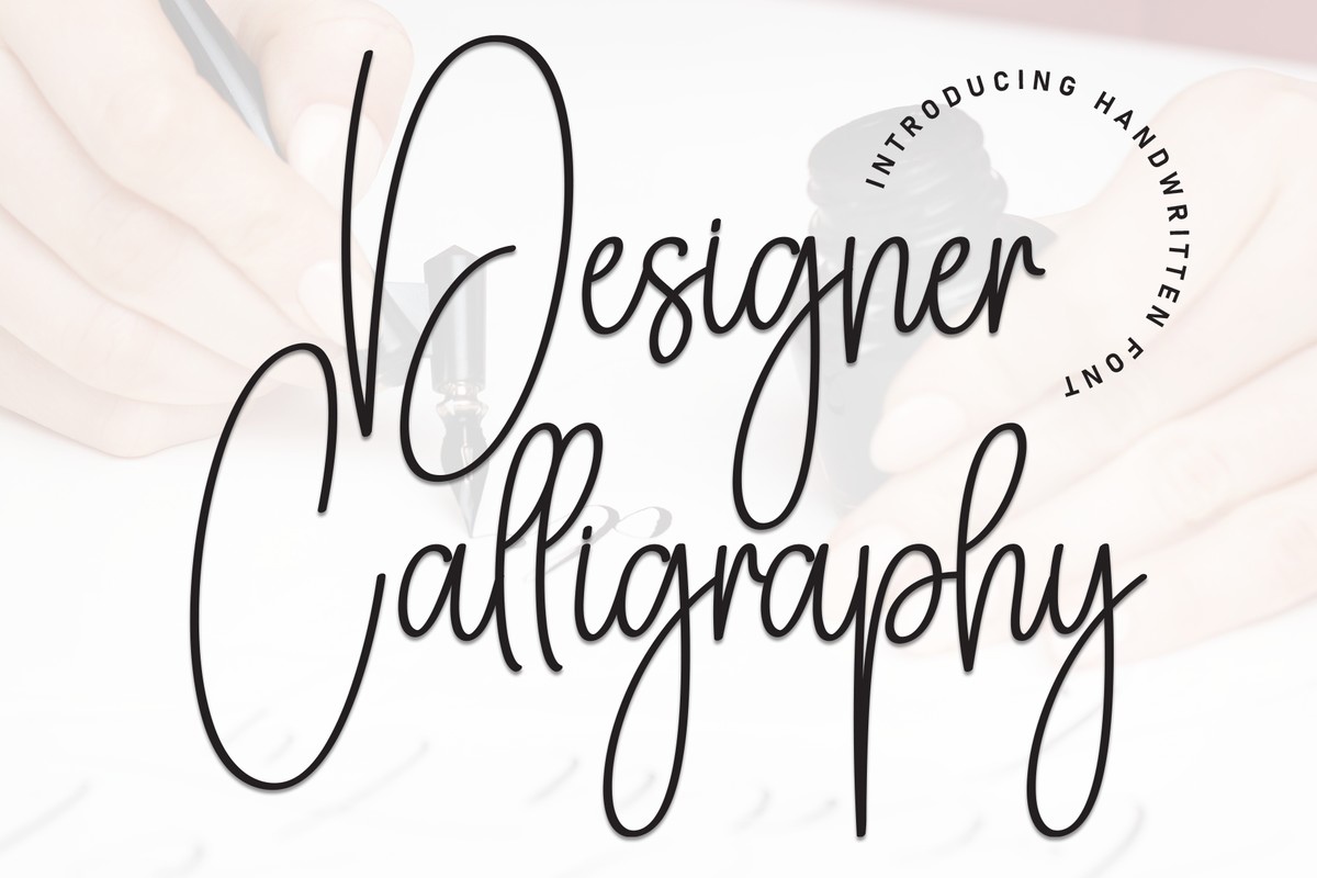 Schriftart Designer Calligraph