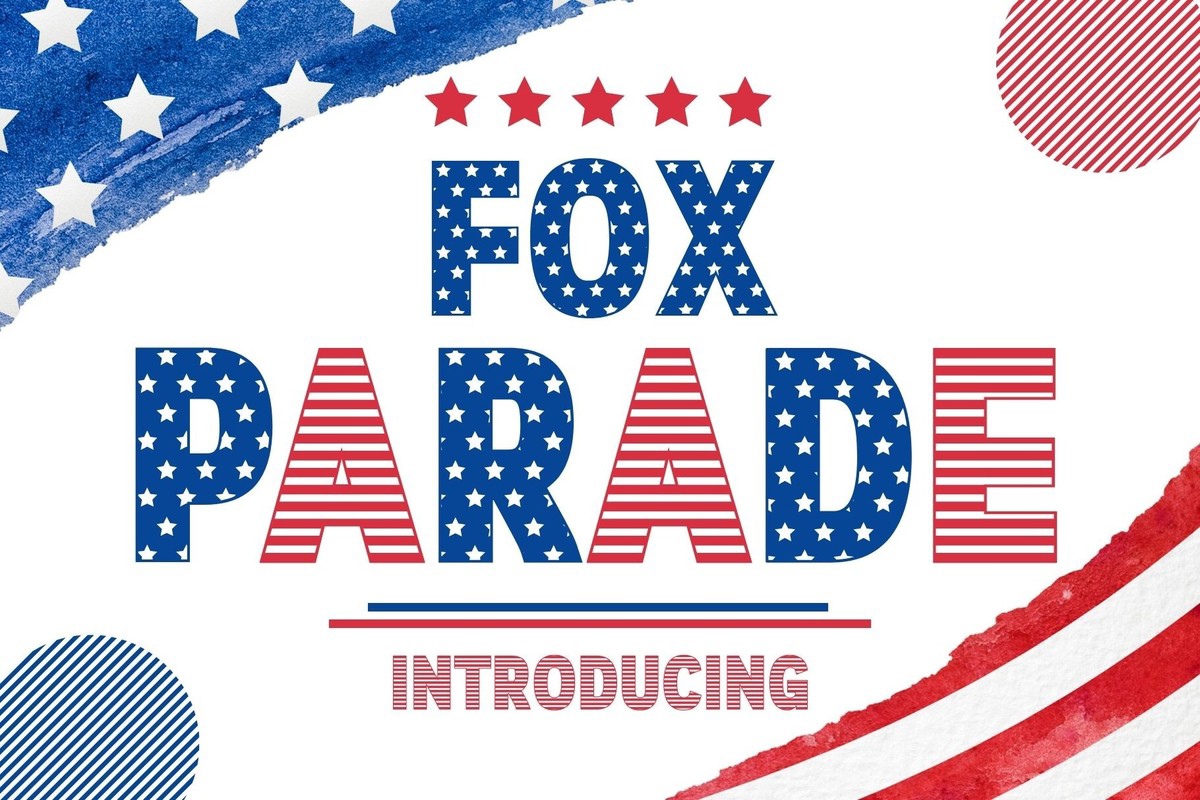 Schriftart Fox Parade