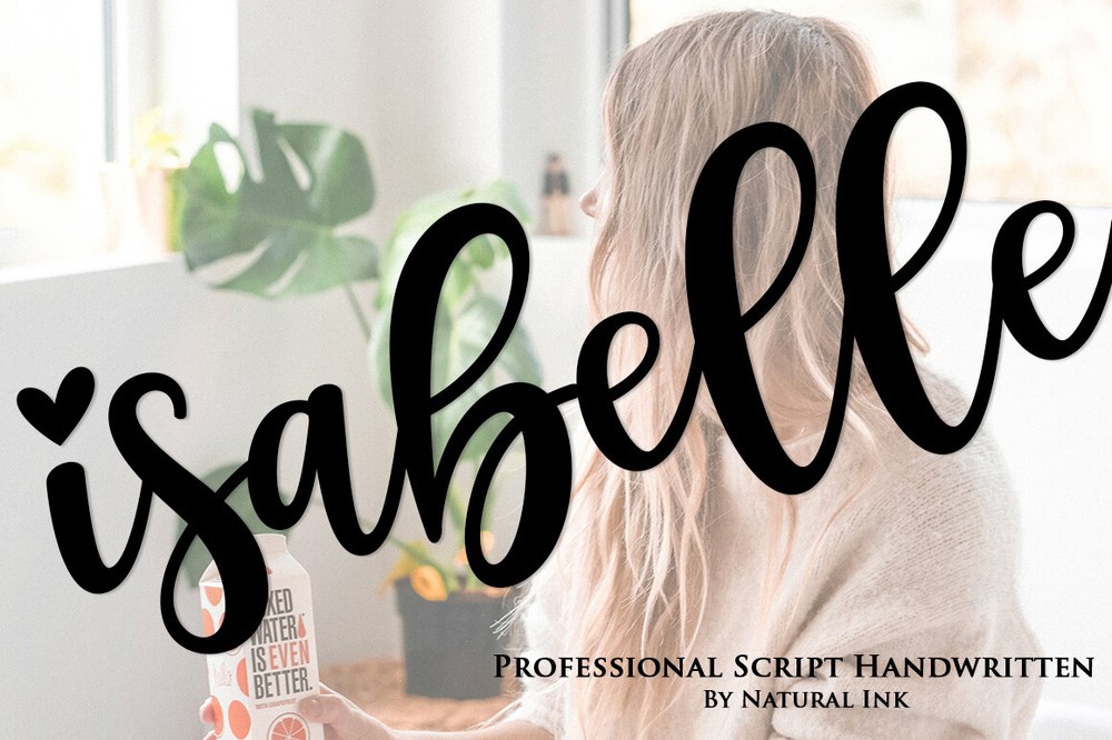 Schriftart Isabelle