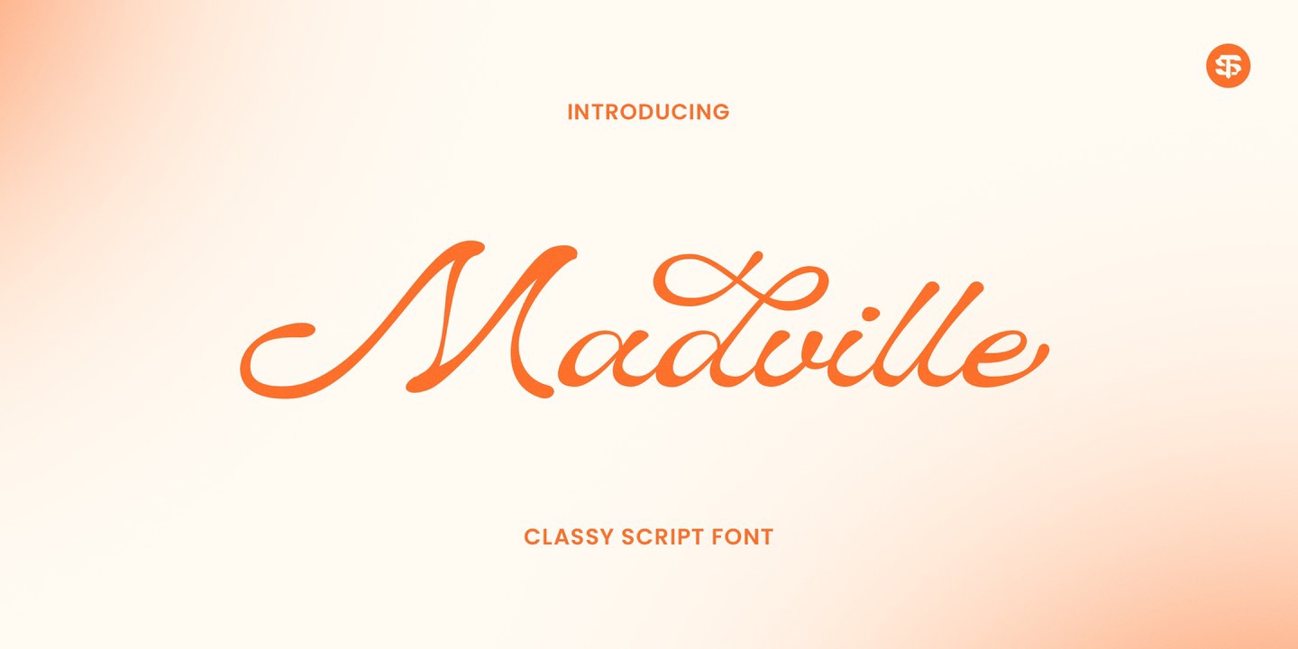 Schriftart Madville