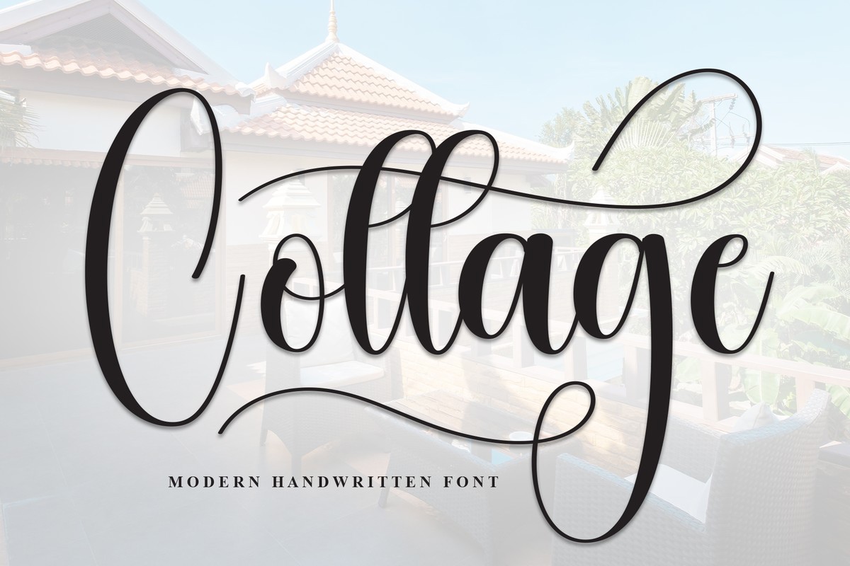 Schriftart Cottage